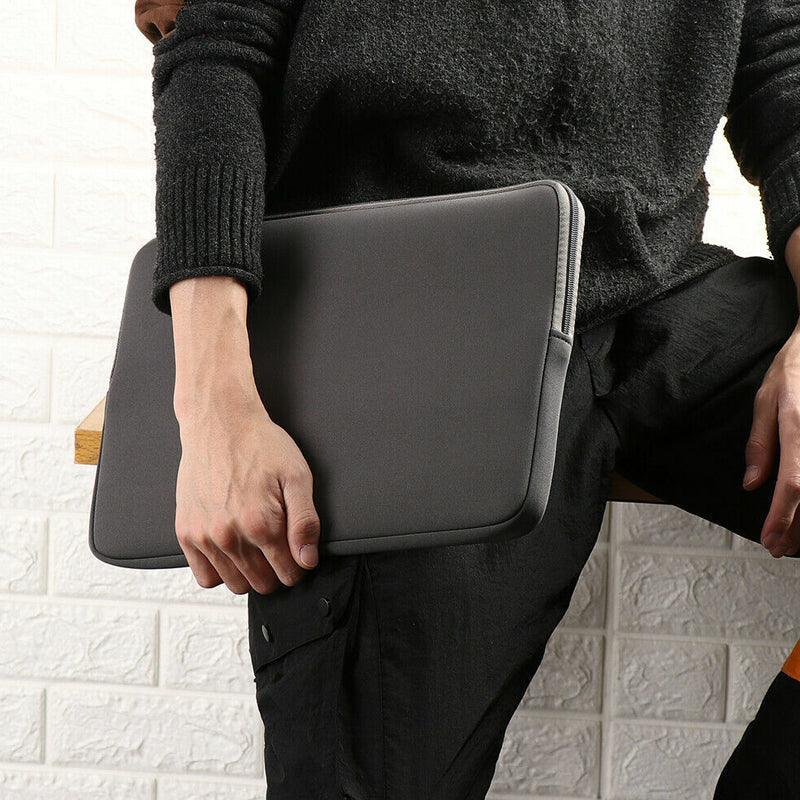 Grey Laptop Macbook Notebook Sleeve Bag Travel Carry Case Cover For 11 13 14 15 Inch Lap Top