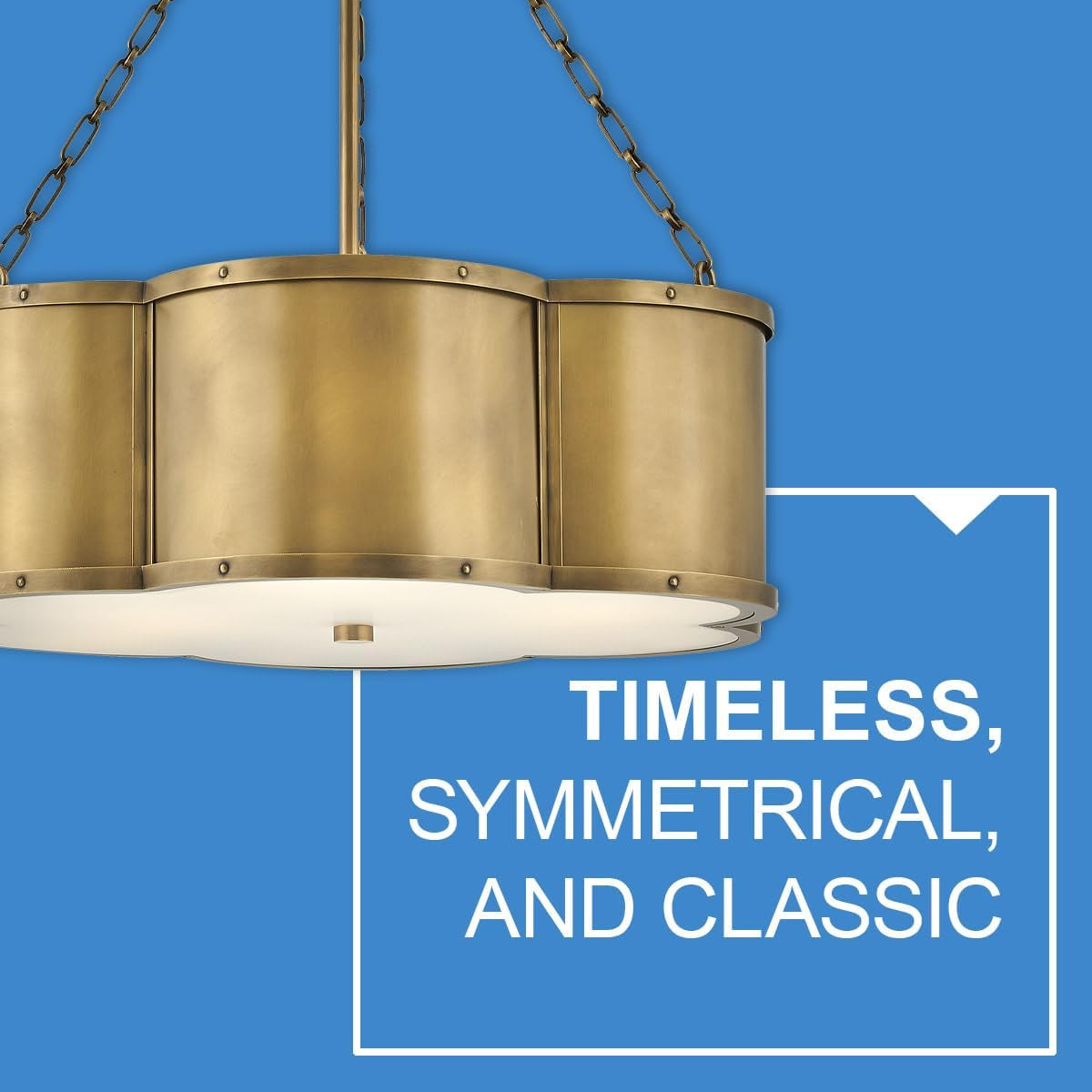 Heritage Brass Small Three Light Indoor Chandelier