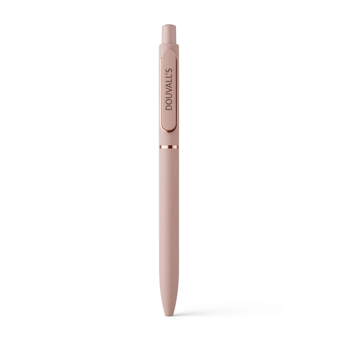 Douvalls Black Smooth Retractable Gel Pen