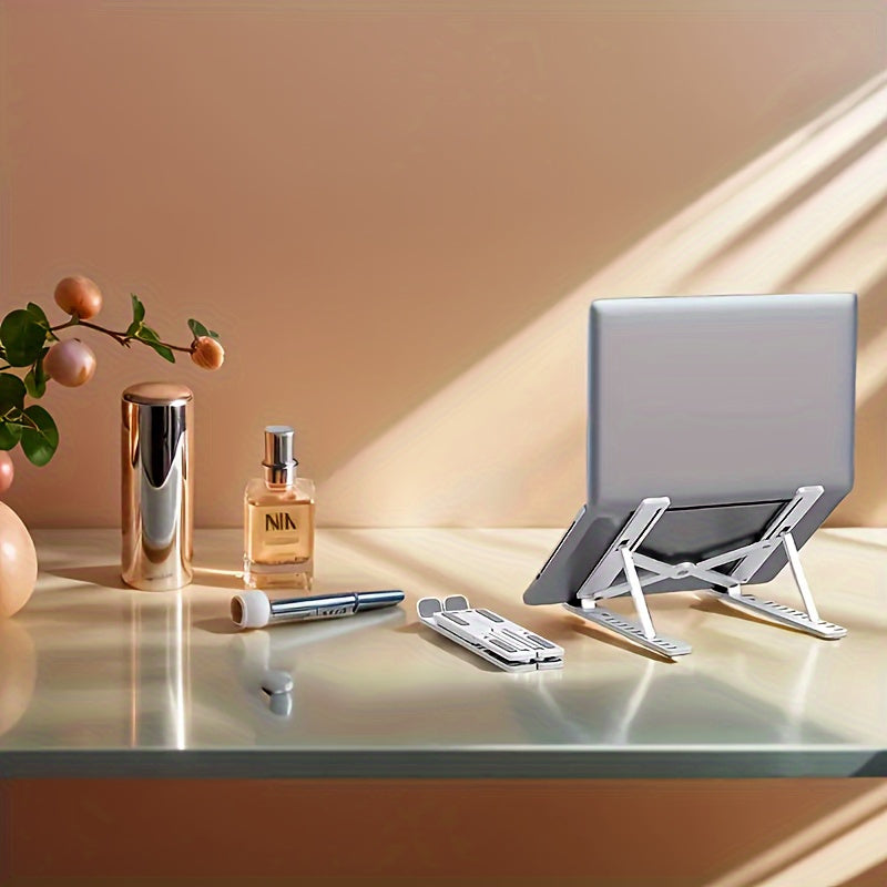 NNETM Adjustable Laptop Stand Foldable Desk Riser