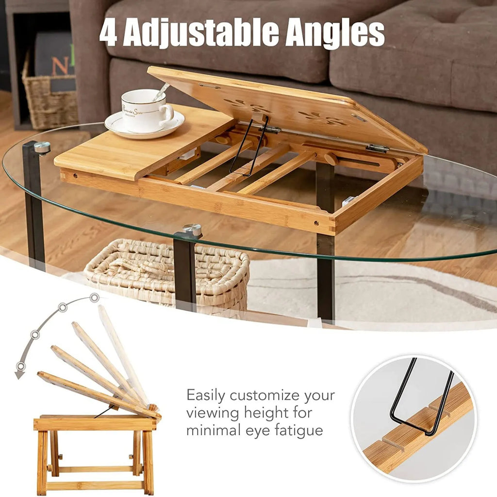 Portable Lap Desk for Bed, Sofa, Study, and Reading