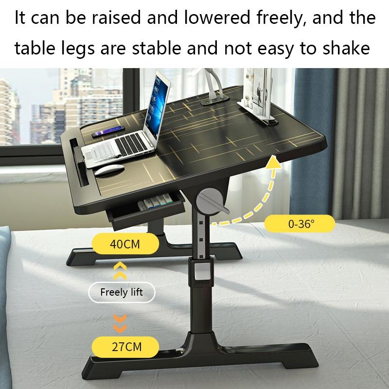 NNEIDS Foldable Bed Desk - Lifts For Easy Use