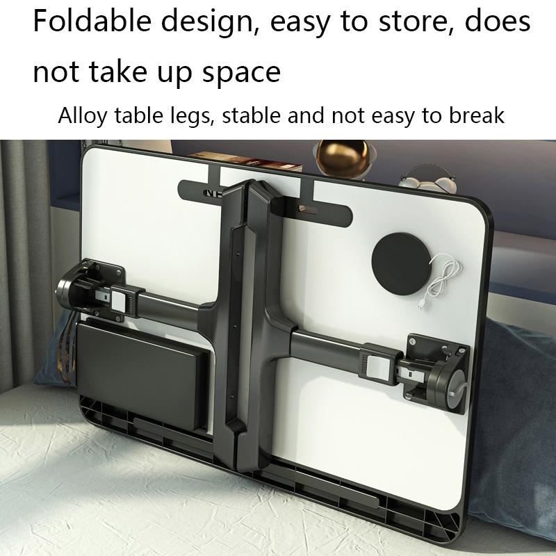 NNEIDS Foldable Bed Desk - Lifts For Easy Use