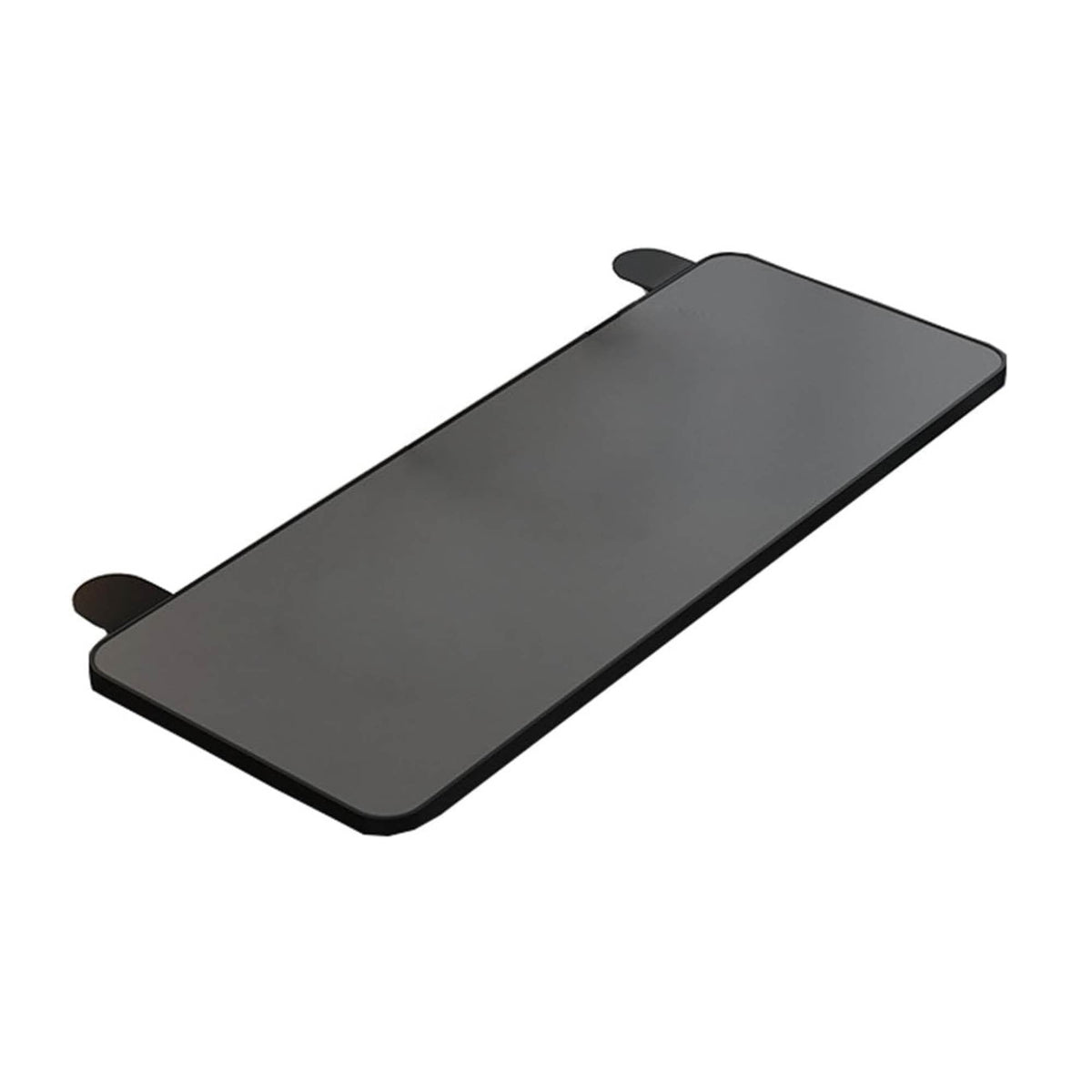 Tooleroo Folding Tray Desk Extender - Clamp-On Table Extension Shelf Black