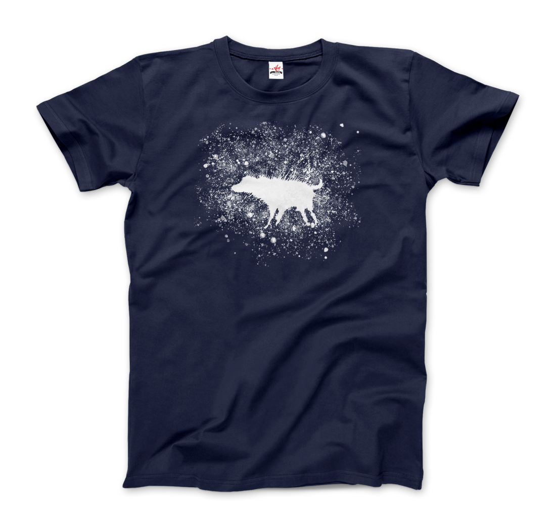 Banksy Wet Dog Splatter 2007 street art t-shirt