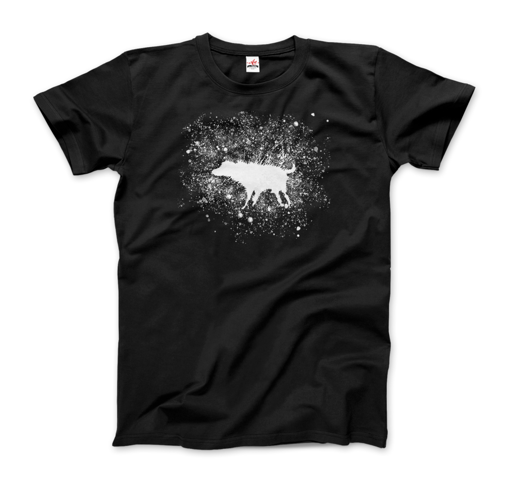 Banksy Wet Dog Splatter 2007 street art t-shirt
