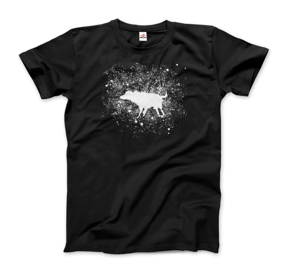 Banksy Wet Dog Splatter 2007 street art t-shirt