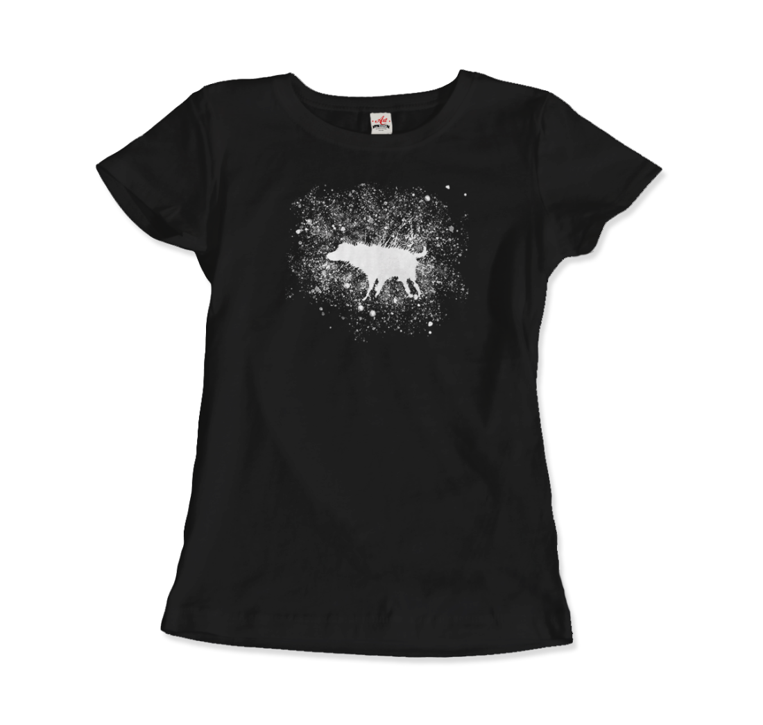 Banksy Wet Dog Splatter 2007 street art t-shirt