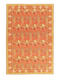 Canvello 1980s Vintage Needlepoint Flat Weave Rug - 6'7'' X 9'4''