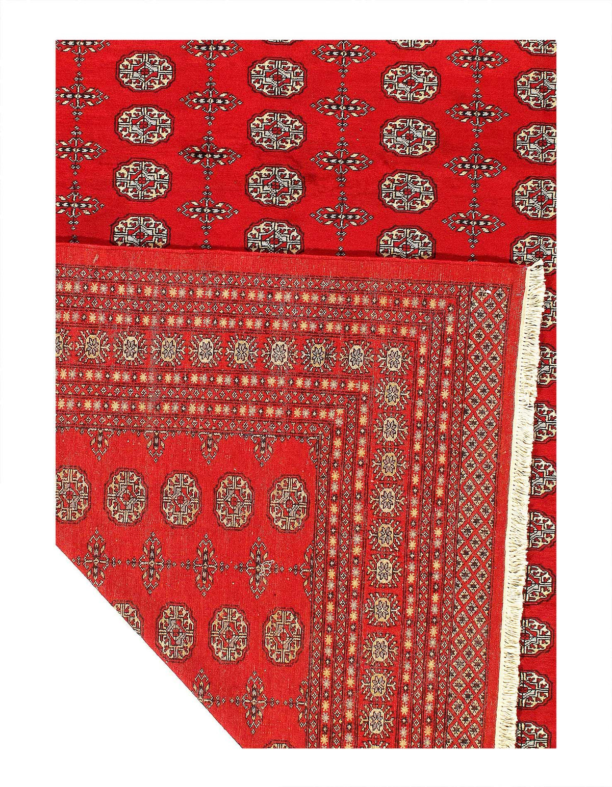 Canvello Fine Hand Knotted Bokhara Rug - 8'2'' X 10'