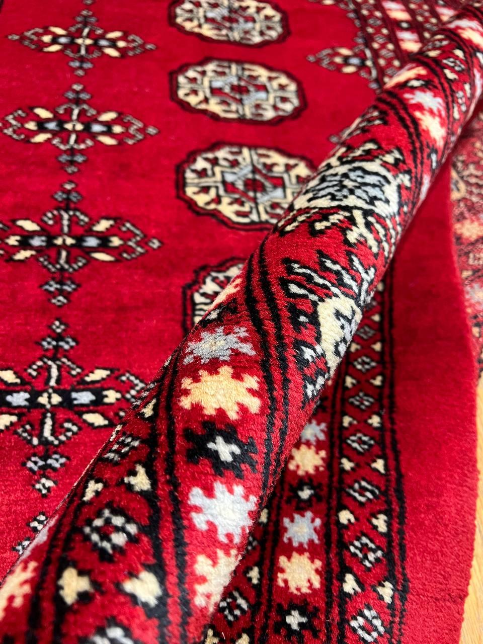 Canvello Fine Hand Knotted Bokhara Rug - 8'2'' X 10'