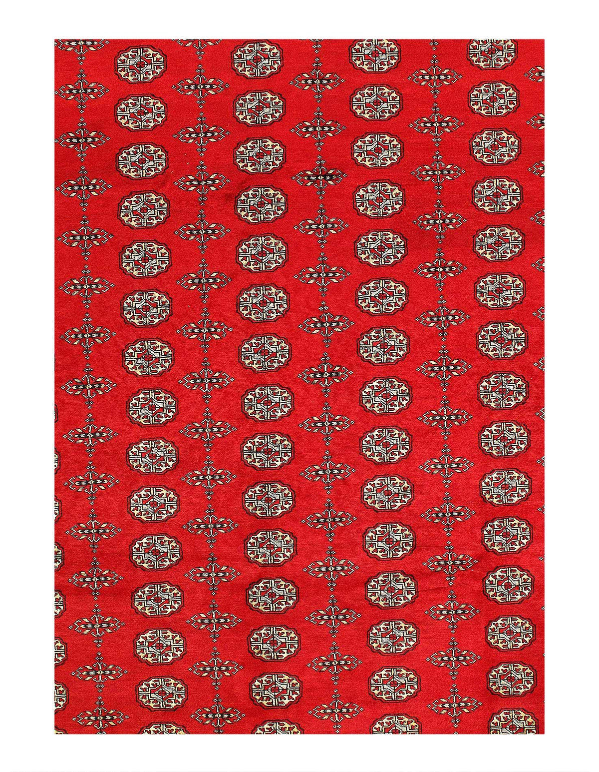 Canvello Fine Hand Knotted Bokhara Rug - 8'2'' X 10'