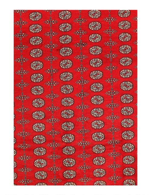 Canvello Fine Hand Knotted Bokhara Rug - 8'2'' X 10'