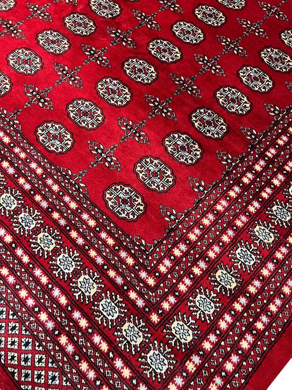 Canvello Fine Hand Knotted Bokhara Rug - 8'2'' X 10'