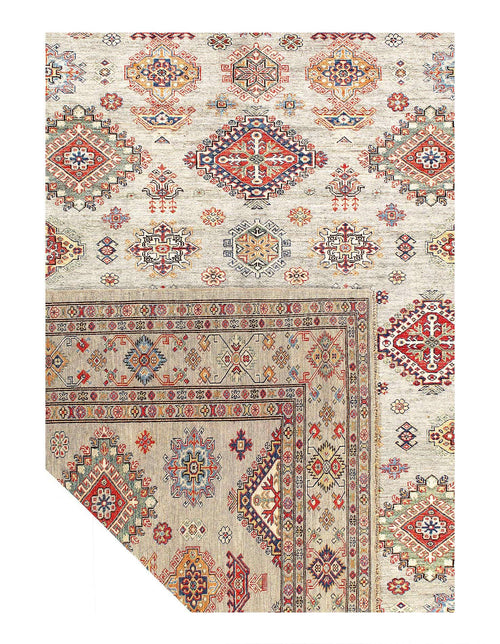 Canvello Fine Hand Knotted Kazak design Rug - 8'4'' X 9'8''