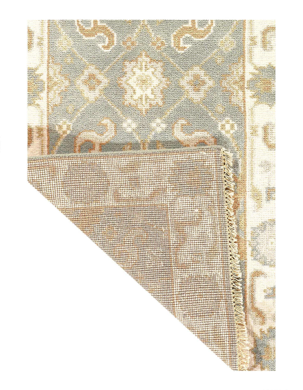 Canvello Fine Hand Knotted Oushak Runner - 2'7'' X 8'