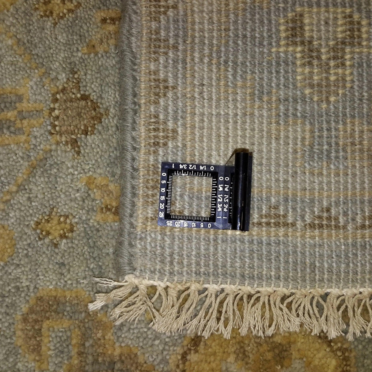 Canvello Hand Made All Over Indo Oushak Rug - 4'2'' X 6'0''