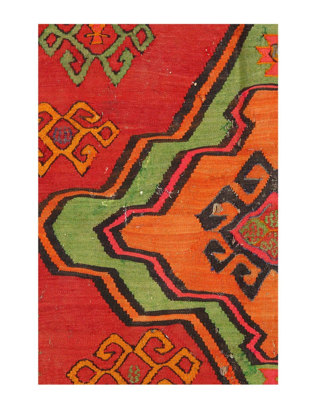 Canvello Handmade Russian Antique Kazak Rug - 5'11" x 9'8"