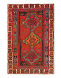 Canvello Handmade Russian Antique Kazak Rug - 5'11" x 9'8"