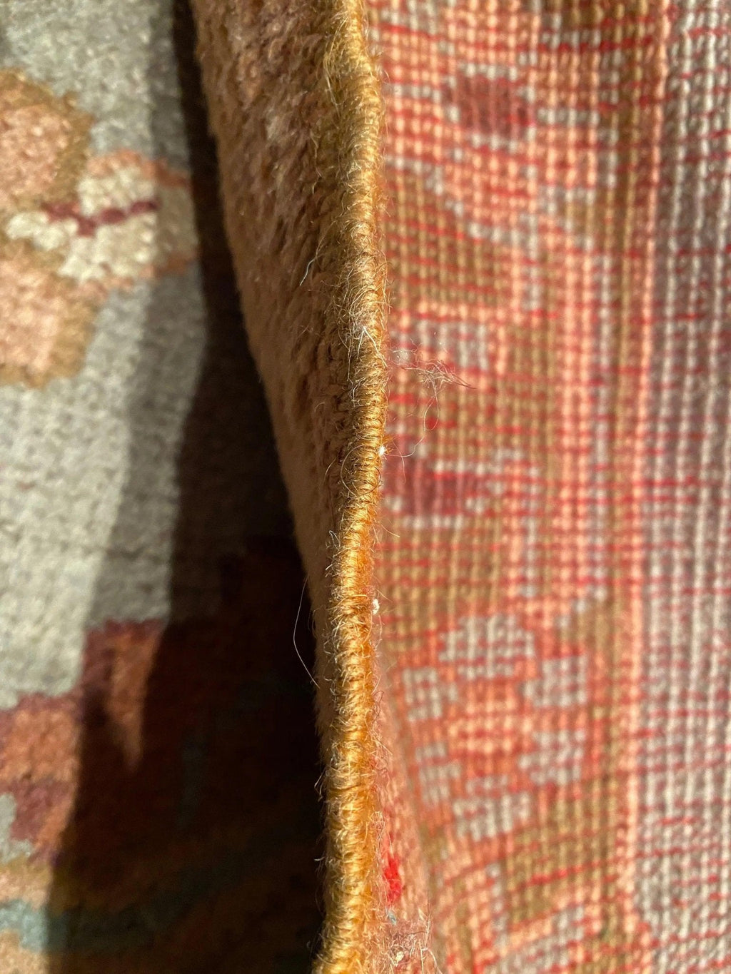 Canvello Salmon Turkish Oushak Rugs - 8'8" X 11'4"