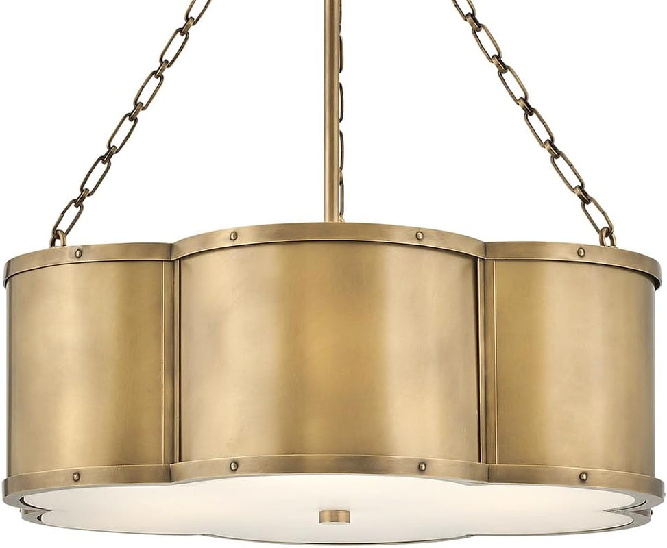 Heritage Brass Small Three Light Indoor Chandelier