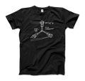 Flux Capacitor Sketch from Back to the Future t-shirt