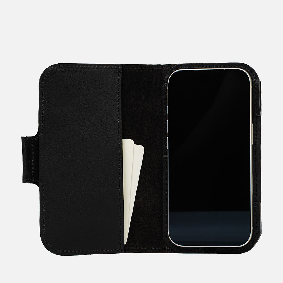 Leather Folio Case Wallet for iPhone 17 Series with MagSafe - Classic 5.0